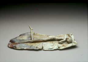 Introspect — reclining figure sculpture