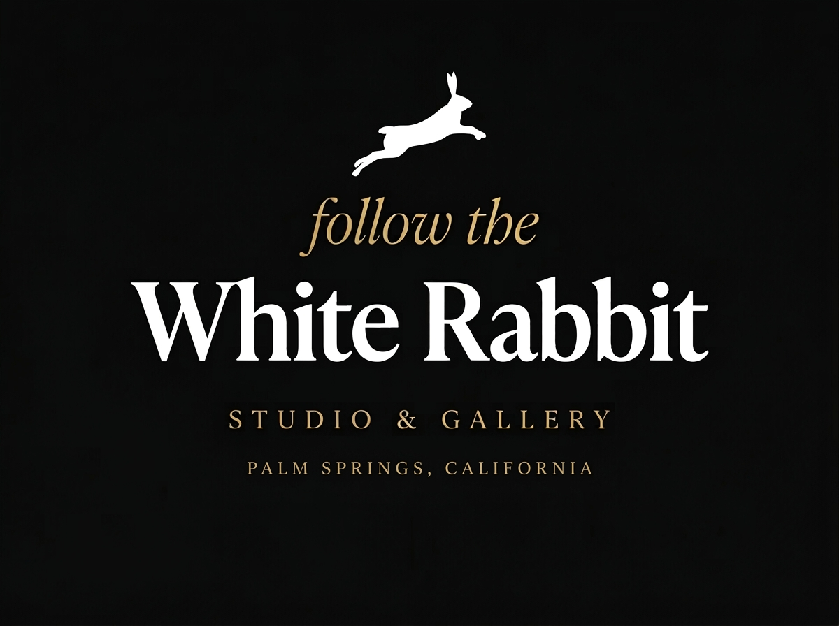 follow the White Rabbit Studio & Gallery